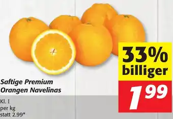 Strasser Markt Saftige Premium Orangen Navelinas Angebot