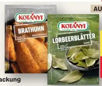 MPreis Kotányi Gewürzpackung Angebot