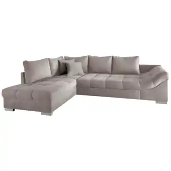 Möbelix Eckschlafsofa Alvito Taupe S: 202/298 cm Angebot