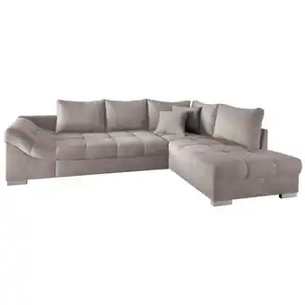 Möbelix Eckschlafsofa Alvito Taupe S: 298/202 cm Angebot