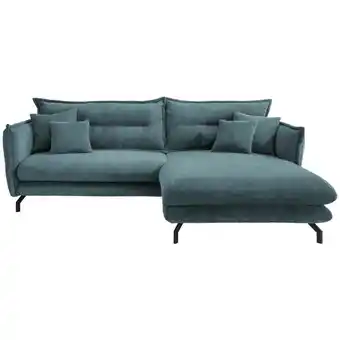 Möbelix Ecksofa Lava Petrol S: 255/180 cm Angebot