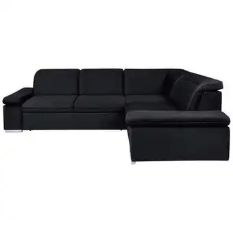 Möbelix Eckschlafsofa Darby Schwarz S: 268/218 cm Angebot