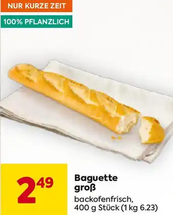 Billa Baguette groß Angebot