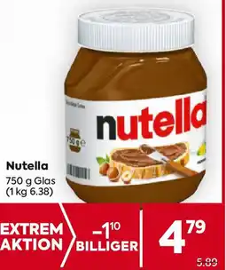 Billa Nutella Angebot