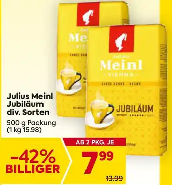 Billa Jubiläum Angebot