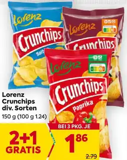 Billa Crunchips Angebot