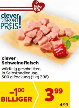 Billa Schweinefleisch Angebot