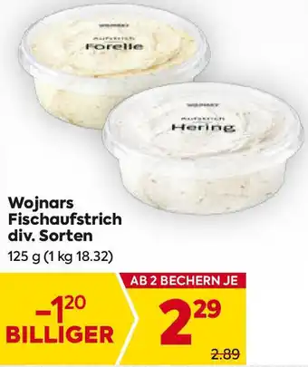 Billa Fischaufstrich Angebot