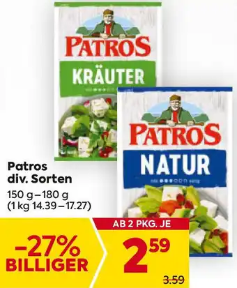 Billa Patros Angebot