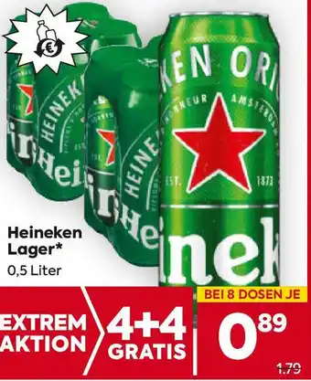 Billa Heineken Lager Angebot