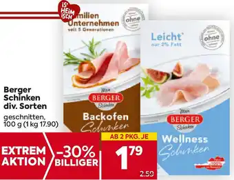 Billa Schinken Angebot