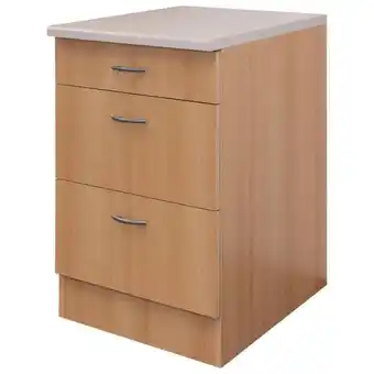 Möbelix Schubkastenunterschrank Nano Buchefarben B: 60 cm Angebot