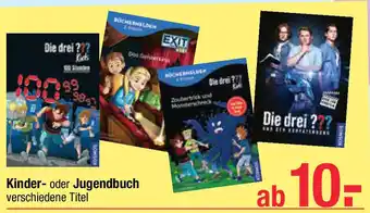 Maximarkt Kinder- oder Jugendbuch Angebot