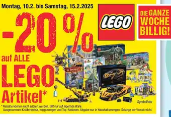 Maximarkt auf ALLE LEGO Artikel Angebot