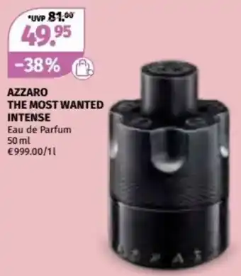 Müller AZZARO THE MOST WANTED INTENSE Eau de Parfum Angebot