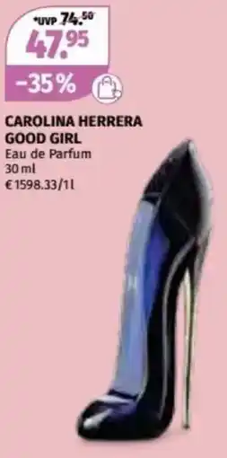 Müller CAROLINA HERRERA GOOD GIRL Eau de Parfum Angebot