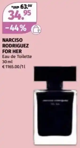 Müller NARCISO RODRIGUEZ FOR HER Eau de Toilette Angebot