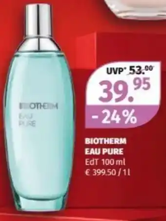 Müller BIOTHERM EAU PURE EdT Angebot