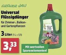 Thomas Philipps GRÜNER JAN Universal Flüssigdünger Angebot