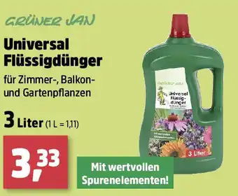 Thomas Philipps GRÜNER JAN Universal Flüssigdünger Angebot