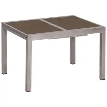 Möbelix Gartentisch Ausziehbar Aluminium/Glas L 140-200 cm Angebot