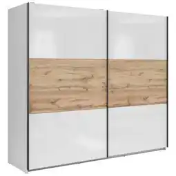 Möbelix Schwebetürenschrank 220 cm Tetrix Weiß Hochglanz Angebot