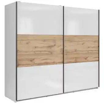 Möbelix Schwebetürenschrank 220 cm Tetrix Weiß Hochglanz Angebot