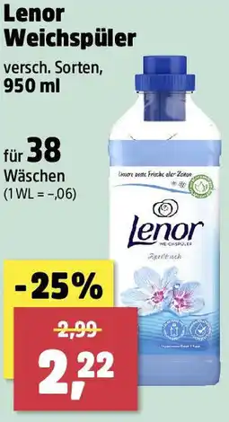 Thomas Philipps Lenor Weichspüler Angebot