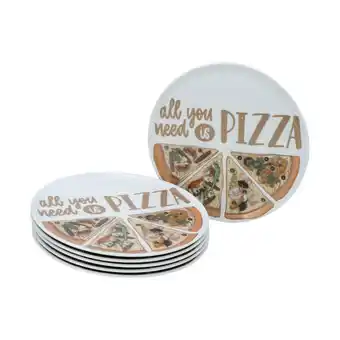 Möbelix Pizzateller 21568 All You Need Is Pizza Angebot