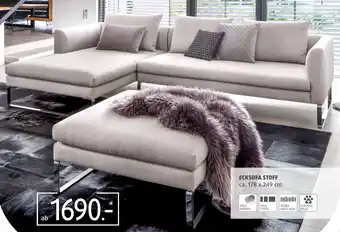 Polstermöbel Fischer ECKSOFA STOFF Angebot