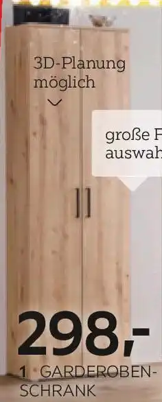 XXXLutz garderoben- schrank Angebot