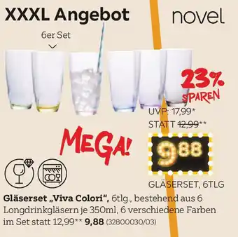 XXXLutz Gläserset „Viva Colori Angebot