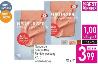 Sutterlüty Neuburger geschnitten Familienpackung Angebot