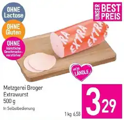 Sutterlüty Metzgerei Broger Extrawurst Angebot