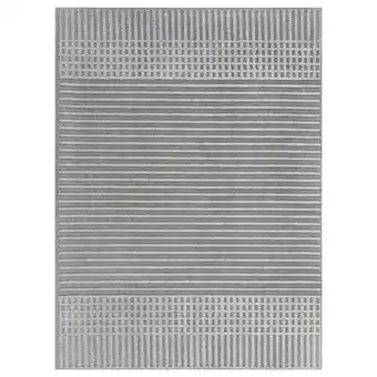 Möbelix Webteppich Elton Stripe Wash Grey 120x160 Angebot