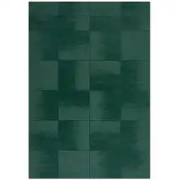 Möbelix Wollteppich Demi Check Ombre Green 120x170 Angebot