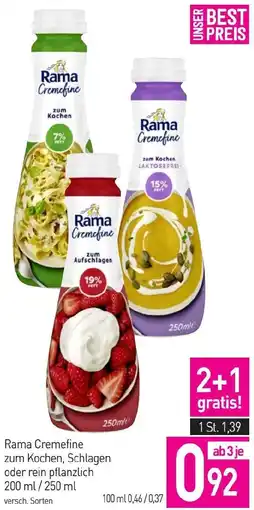 Sutterlüty Rama Cremefine Angebot