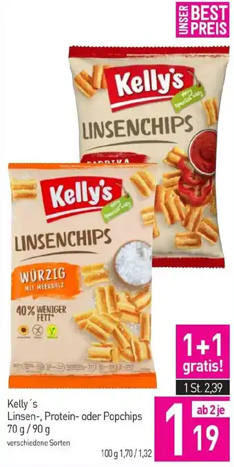 Sutterlüty Linsen-, Protein- oder Popchips Angebot