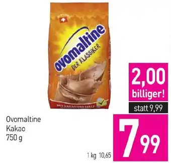 Sutterlüty Ovomaltine Kakao Angebot