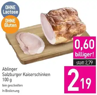 Sutterlüty Ablinger Salzburger Kaiserschinken Angebot