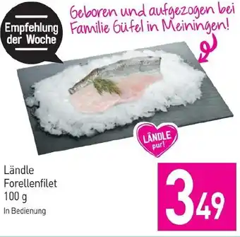 Sutterlüty Ländle Forellenfilet Angebot