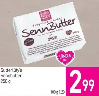 Sutterlüty Sutterlüty's Sennbutter Angebot