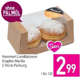 Sutterlüty Hammerl Landbäckerei Krapfen Marille Angebot