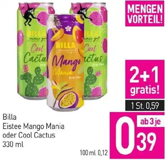 Sutterlüty Eistee Mango Mania oder Cool Cactus Angebot