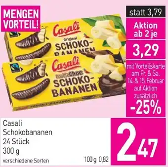 Sutterlüty Casali Schokobananen Angebot