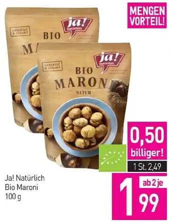 Sutterlüty Ja! Natürlich Bio Maroni Angebot