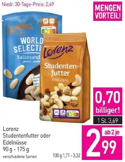 Sutterlüty Studentenfutter oder Edelnüsse Angebot