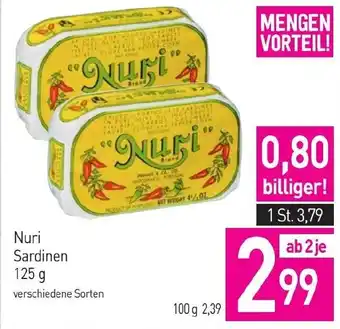 Sutterlüty Nuri Sardinen Angebot