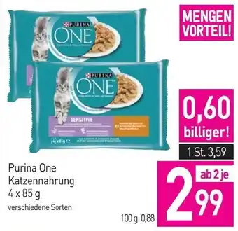 Sutterlüty Purina One Katzennahrung Angebot