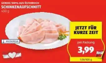 Hofer Schinkenaufschnitt Angebot